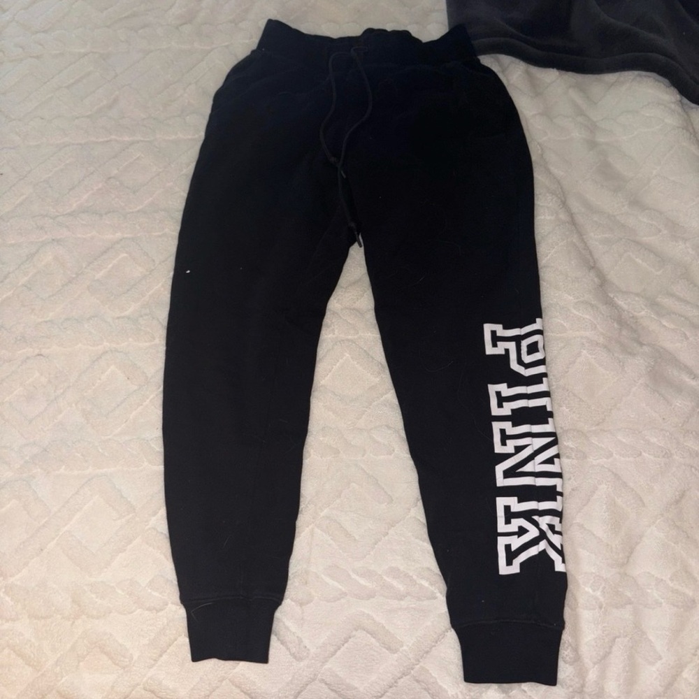 PINK Victoria's Secret Black Lounge Pants